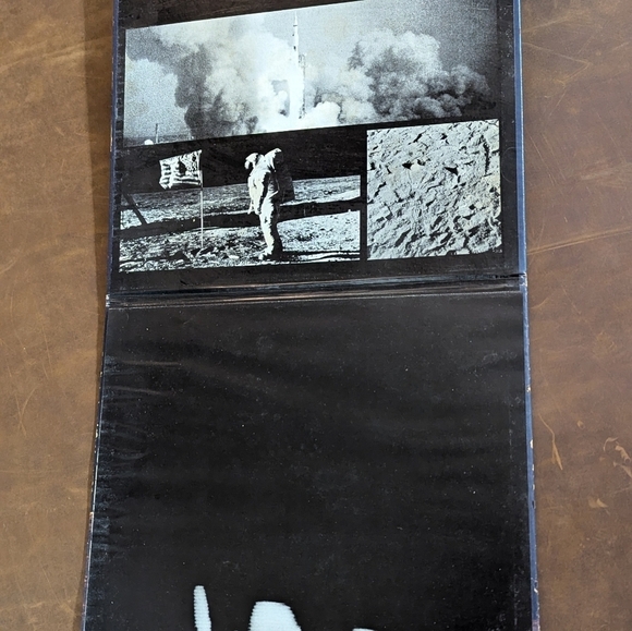 FOOTSTEPS ON THE MOON:The Flight of Apollo 11 1969-LP Command 948S With Book - Picture 4 of 7